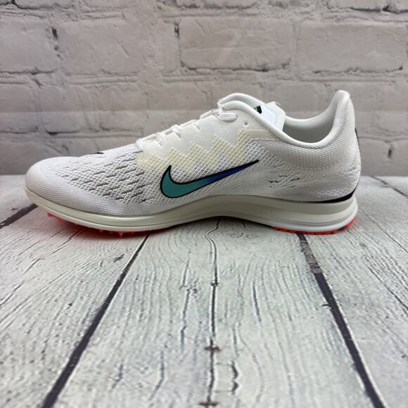 Nike Air Zoom Streak LT 4 Track Spikes - White/Jade - AQ3610-100 - Size M6.5 W8
